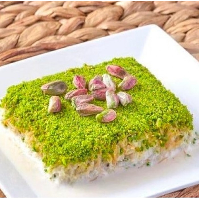 Soğuk Fıstıklı Sütlü Kadayıf Soğuk Fıstıklı Sütlü Kadayıf